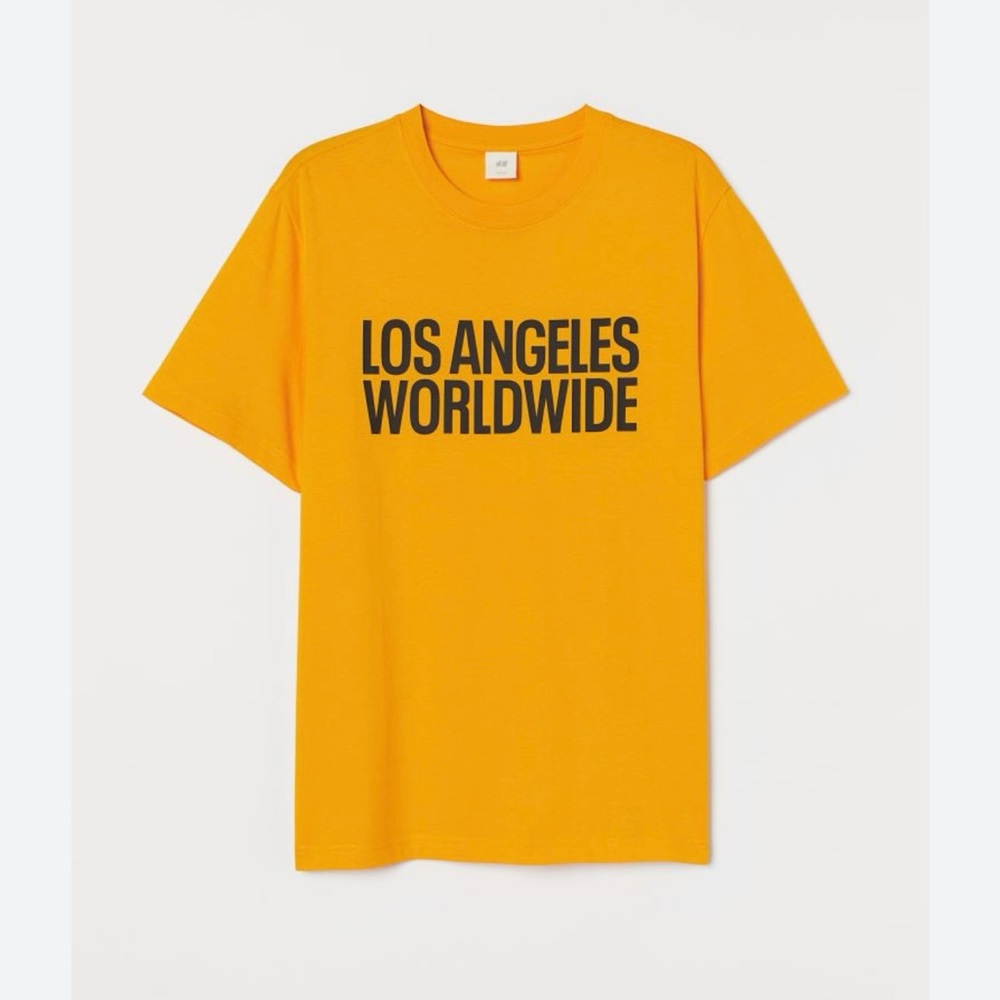 H&M Los Angeles Worldwide Graphic T-Shirt